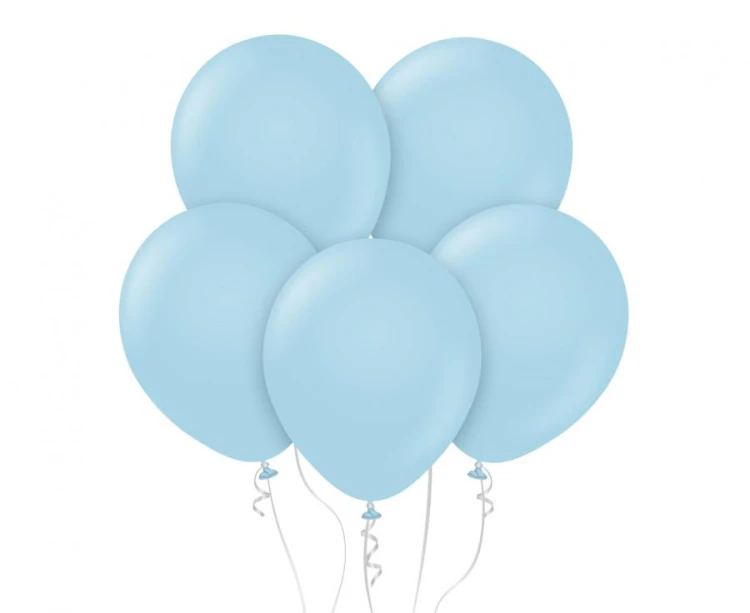 Balony 18" Macaron Blue , 25 szt.