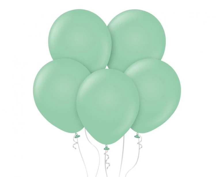 Balony 18" Standard Mint Green , 25 szt.