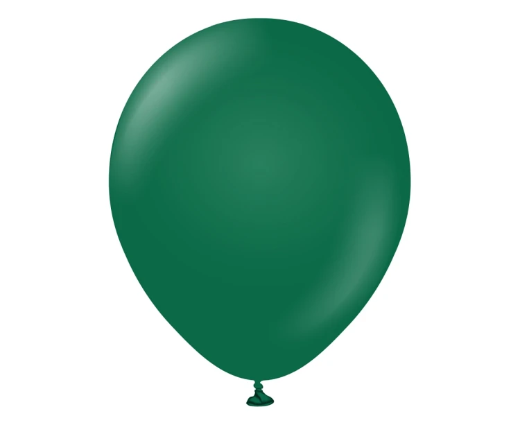 Balony 18" Standard Dark Green , 25 szt.