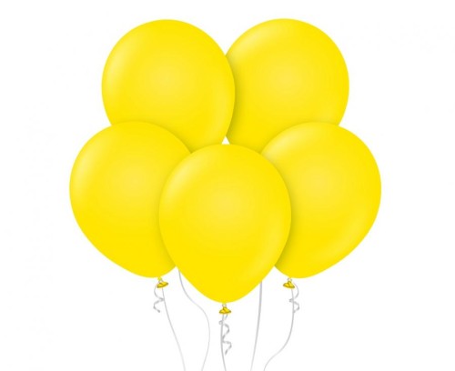 Balony 18" Standard Yellow , 25 szt.
