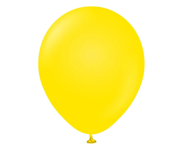 Balony 18" Standard Yellow , 25 szt.