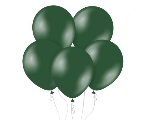 Balony Kalisan 18", metalik zielone, 50 szt.