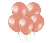 Balony Kalisan 18", metalik różowo-złote, 25 szt.