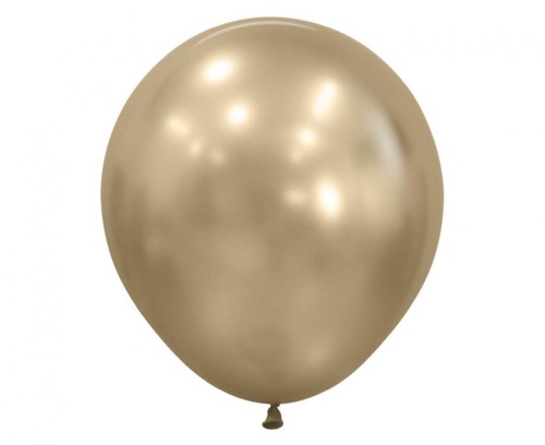 Balony Sempertex 18", Silk, Złote, 15 szt.