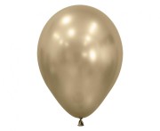 Balony Sempertex 12", Silk, Złote, 50 szt.