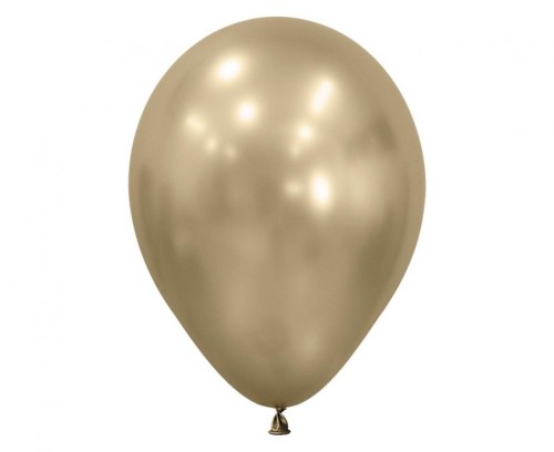 Balony Sempertex 12", Silk, Złote, 50 szt.