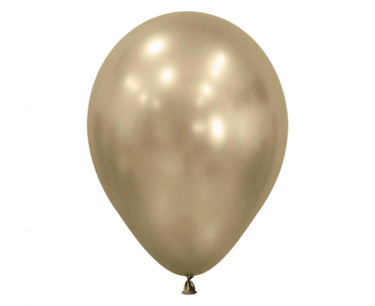 Balony Sempertex 12", Silk, Złote, 50 szt.