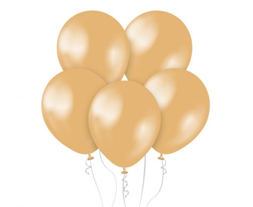 Balony 18" Metallic Gold , 25 szt.