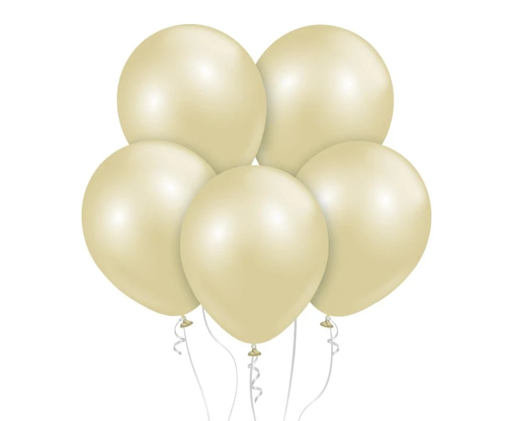 Balony Kalisan 18", aura antyczne złoto, 25 szt.