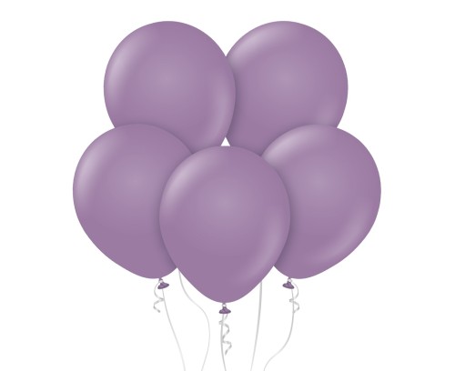 Balony Kalisan 12", retro lawendowe, 100 szt.