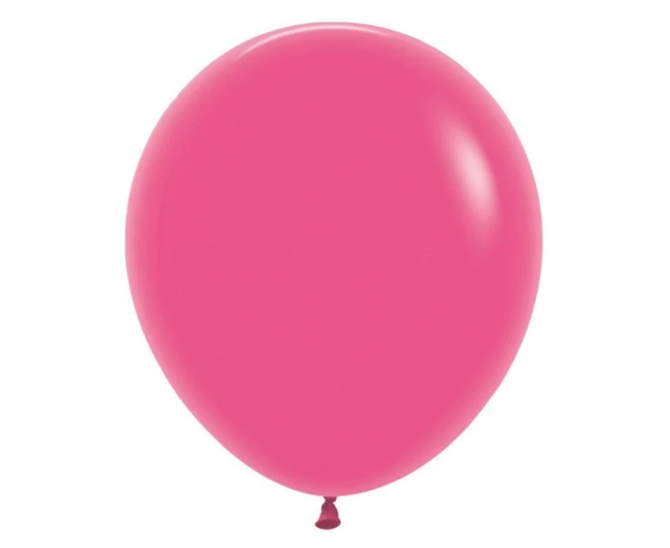 Balony Sempertex 18", Fuksja, 25 szt.