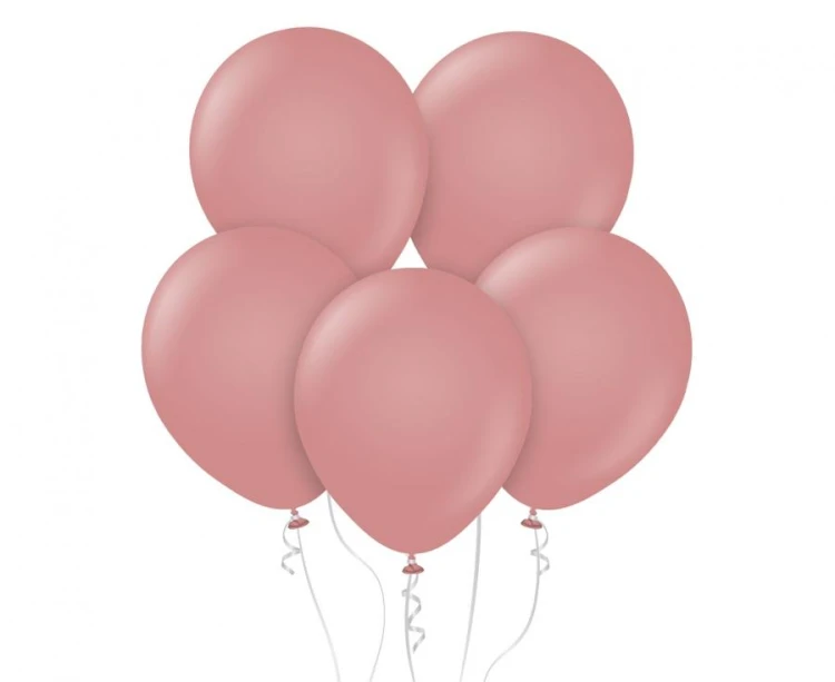 Balony 12" Retro Rosewood , 100 szt.