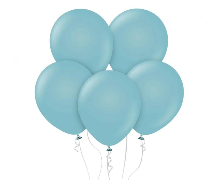 Balony 12" Retro Blue Glass , 100 szt.