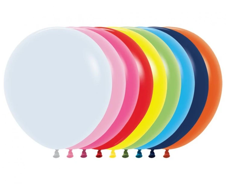 Balony Sempertex 18", Pastel Mix, 25 szt.