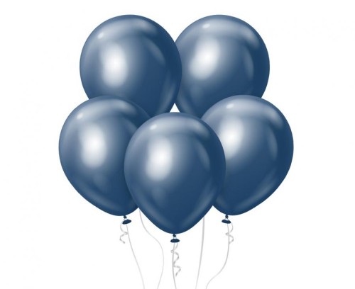 Balony 12" Mirror Navy , 50 szt.