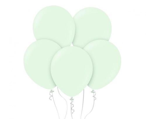 Balony 12" Macaron Pale Green , 100 szt.