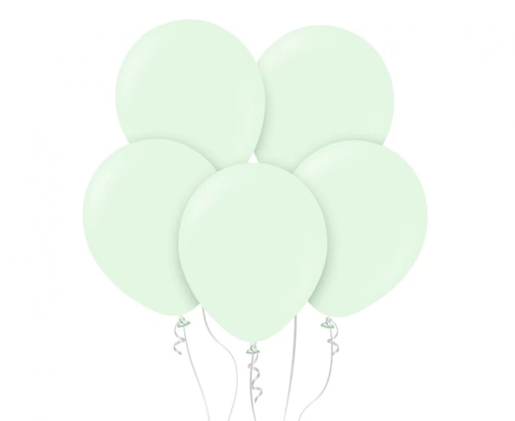Balony 12" Macaron Pale Green , 100 szt.