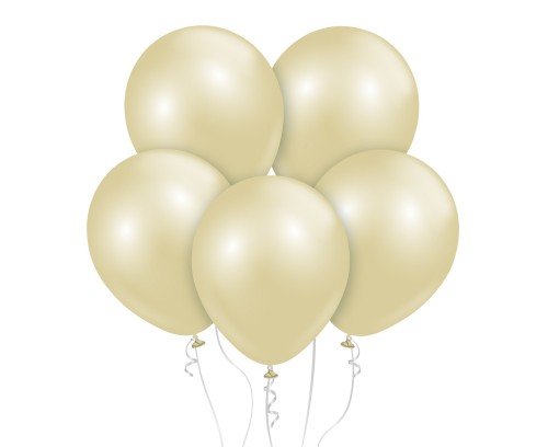 Balony Kalisan 12", aura antyczne złoto, 50 szt.