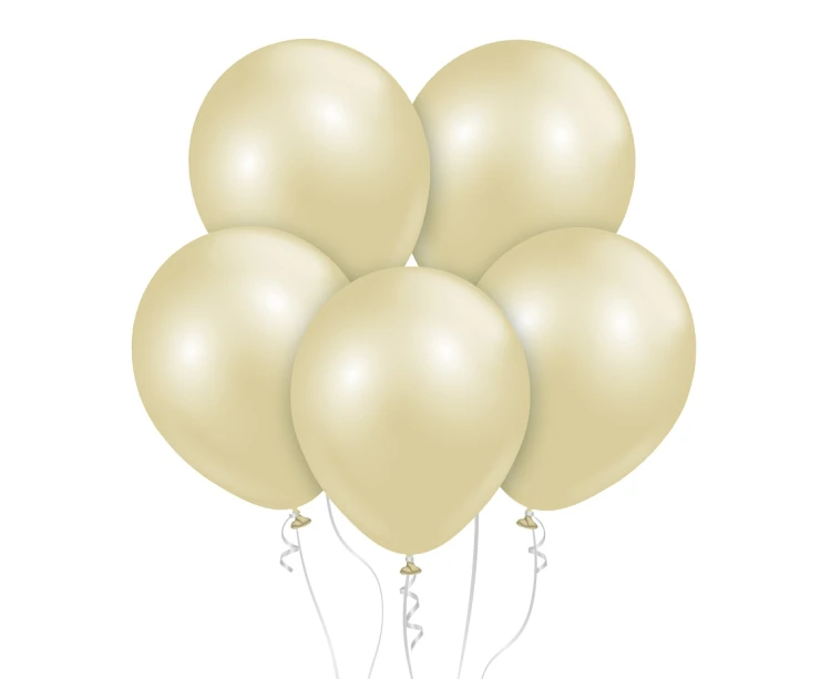 Balony Kalisan 12", aura antyczne złoto, 50 szt.