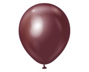 Balony 12" Mirror Burgundy , 50 szt.