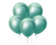 Balony 12" Mirror Green , 50 szt.