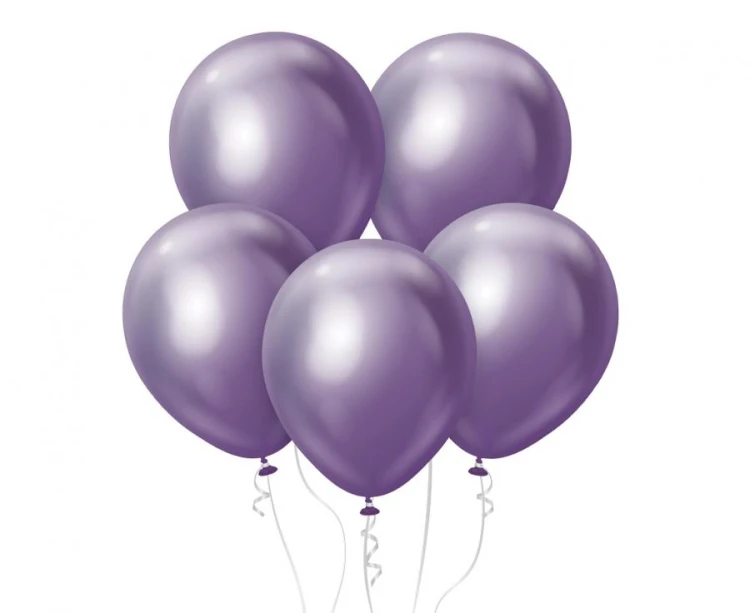 Balony 12" Mirror Violet , 50 szt.