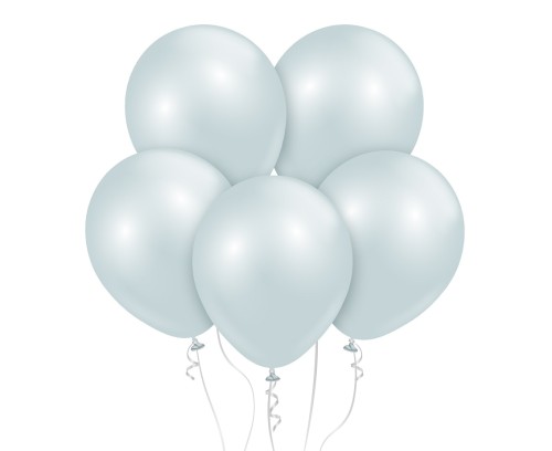 Balony Kalisan 12", aura lodowy błękit, 50 szt.