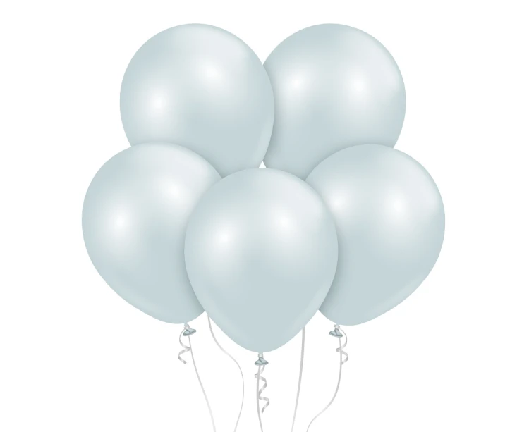 Balony Kalisan 12", aura lodowy błękit, 50 szt.