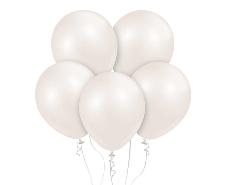Balony Kalisan 12", aura kremowy beż, 50 szt.