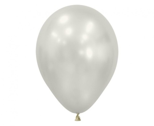 Balony Sempertex 12", Silk, Białe, 50 szt.