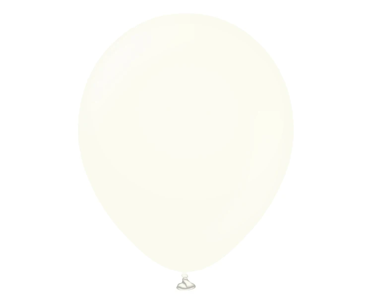 Balony 18" Retro White , 25 szt.