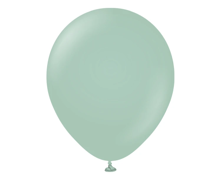 Balony 18" Retro Winter Green , 25 szt.