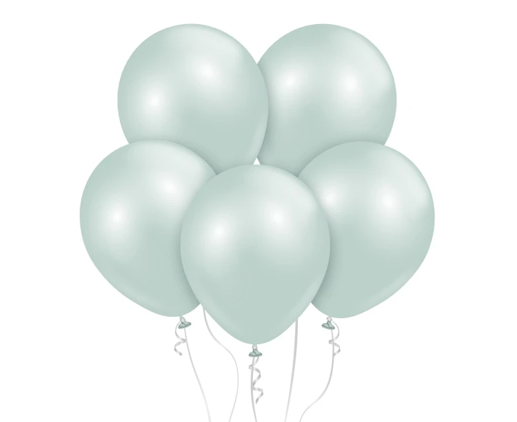 Balony Kalisan 18", aura miętowe, 25 szt.