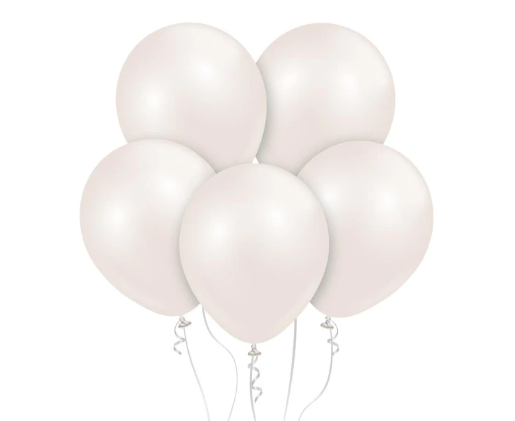 Balony Kalisan 18", aura kremowy beż, 25 szt.