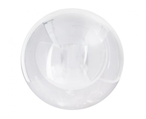 Balon foliowy duża kula przezroczysta x10 krystaliczna