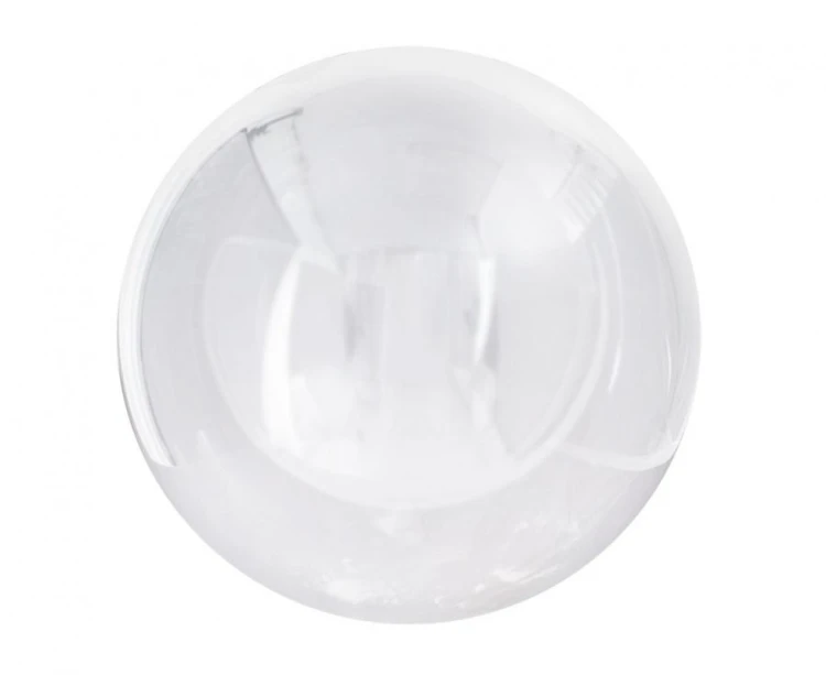 Balon foliowy duża kula przezroczysta x10 krystaliczna