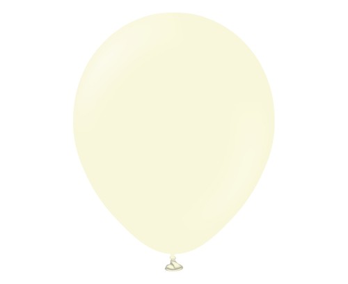 Balony 12" Macaron Pale Yellow , 100 szt.