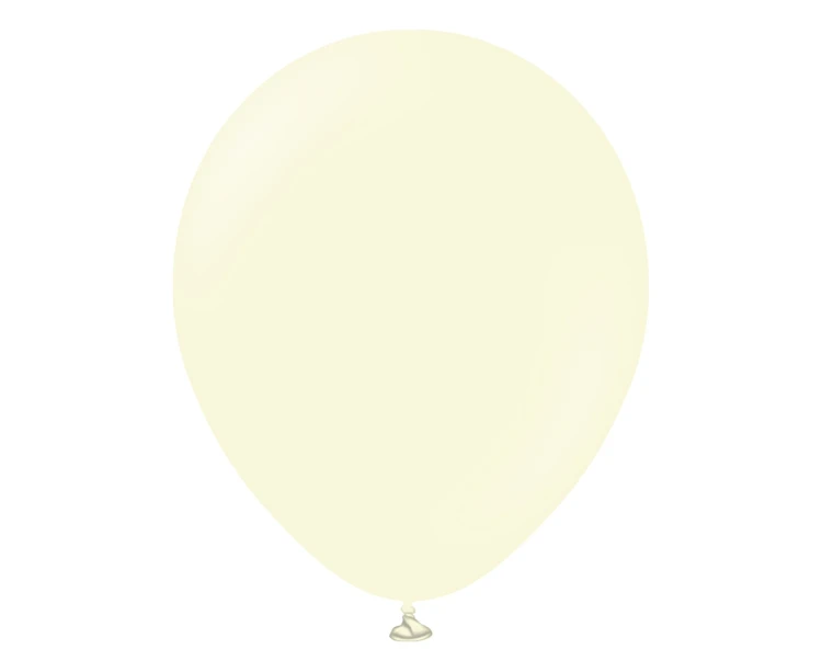Balony 12" Macaron Pale Yellow , 100 szt.