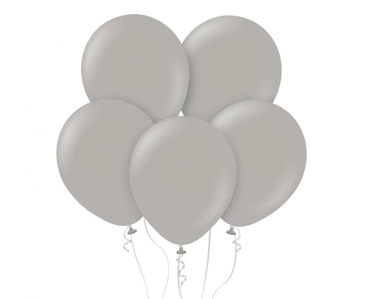 Balony 12" Standard Grey , 100 szt.