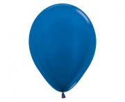 Balony Sempertex 12", Metallic Niebieskie, 50 szt.