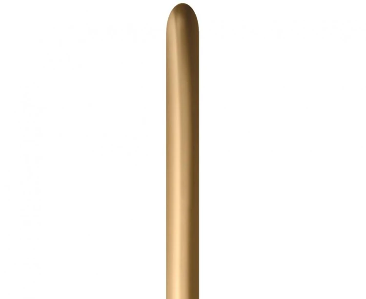 Balony Sempertex 260, Do Modelowania, Złote, 50 szt.