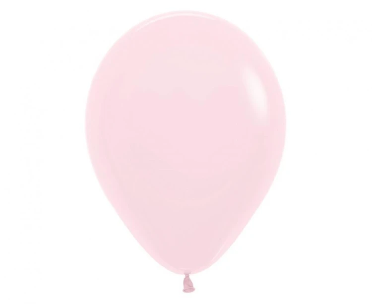 Balony Sempertex 12", Matte Pink, 50 szt.