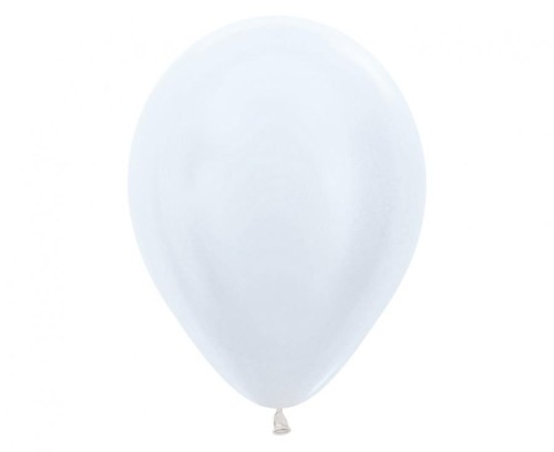 Balony Sempertex 12", Perłowobiałe, 50 szt.