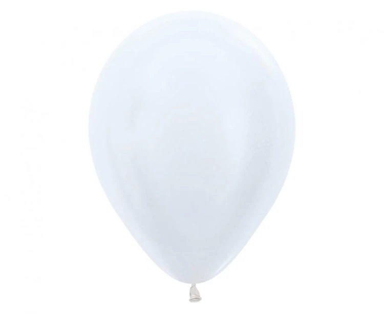 Balony Sempertex 12", Perłowobiałe, 50 szt.