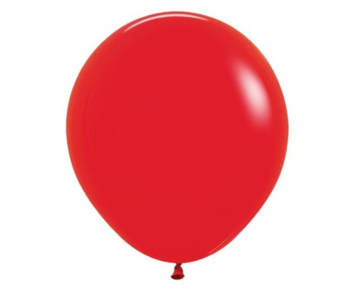 Balony Sempertex 18", Czerwone, 25 szt.