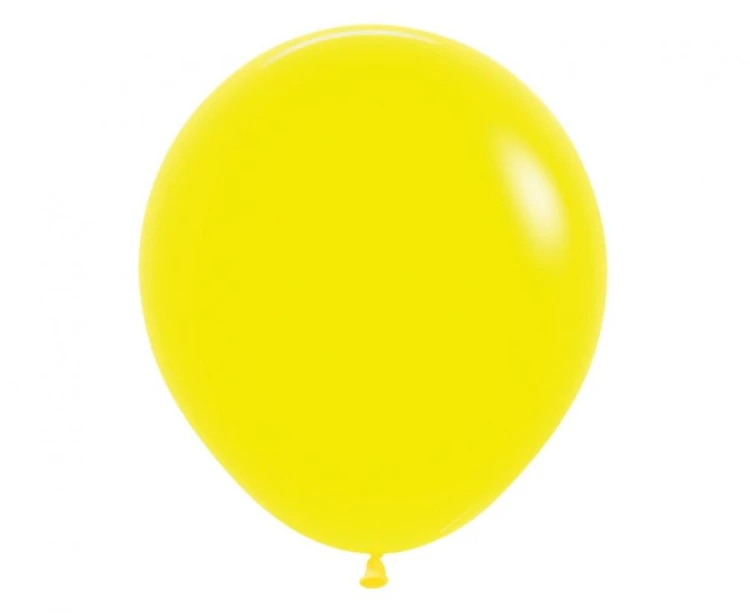 Balony Sempertex 18", Żółte, 25 szt.