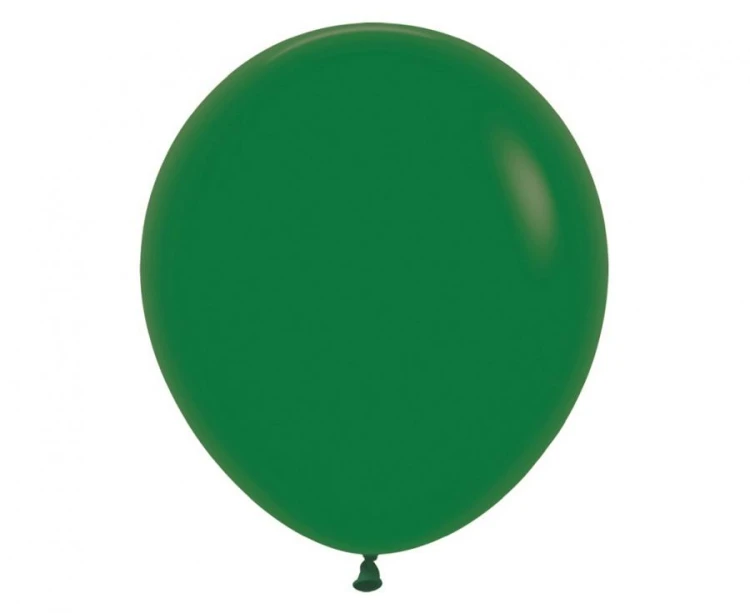 Balony Sempertex 18", Butelkowa Zieleń, 25 szt.