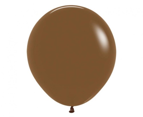 Balony Sempertex 18", Mocha, 25 szt.