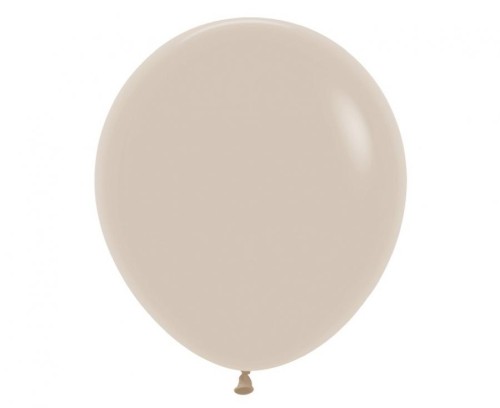 Balony Sempertex 18", Piaskowe, 25 szt.