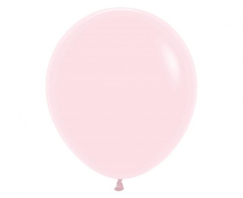 Balony Sempertex 18", Matte Pink, 25 szt.
